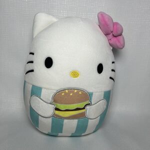 Squishmallows Hello Kitty & Friends 8” Inch Food Truck Holding Burger